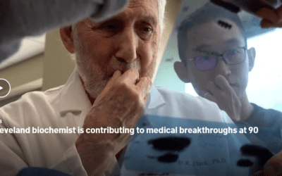 At 90 years old, renowned Cleveland Clinic biochemist Dr. George Stark is still contributing to medical breakthroughs