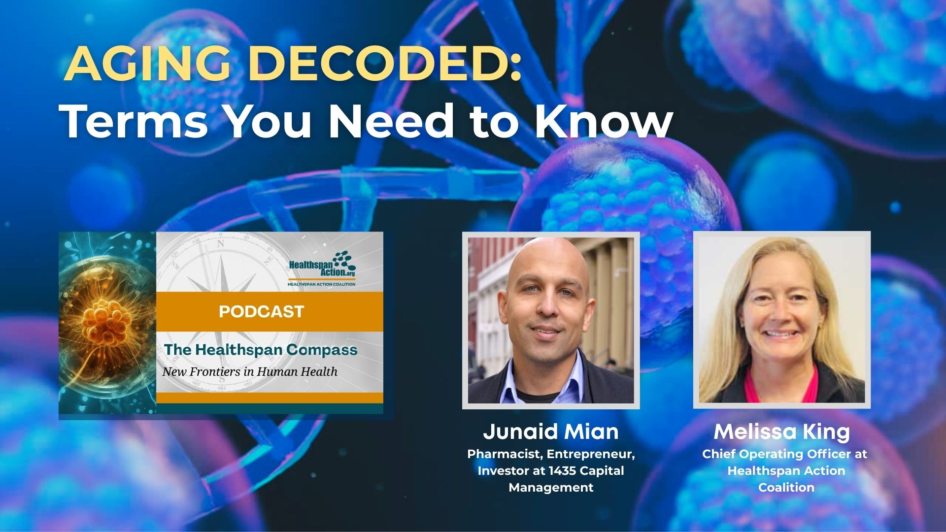 Aging Decoded: Terms You Need to Know – Healthspan Compass Podcast Episode 2