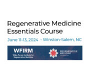 Regenerative Medicne Essentials Course WFRIM