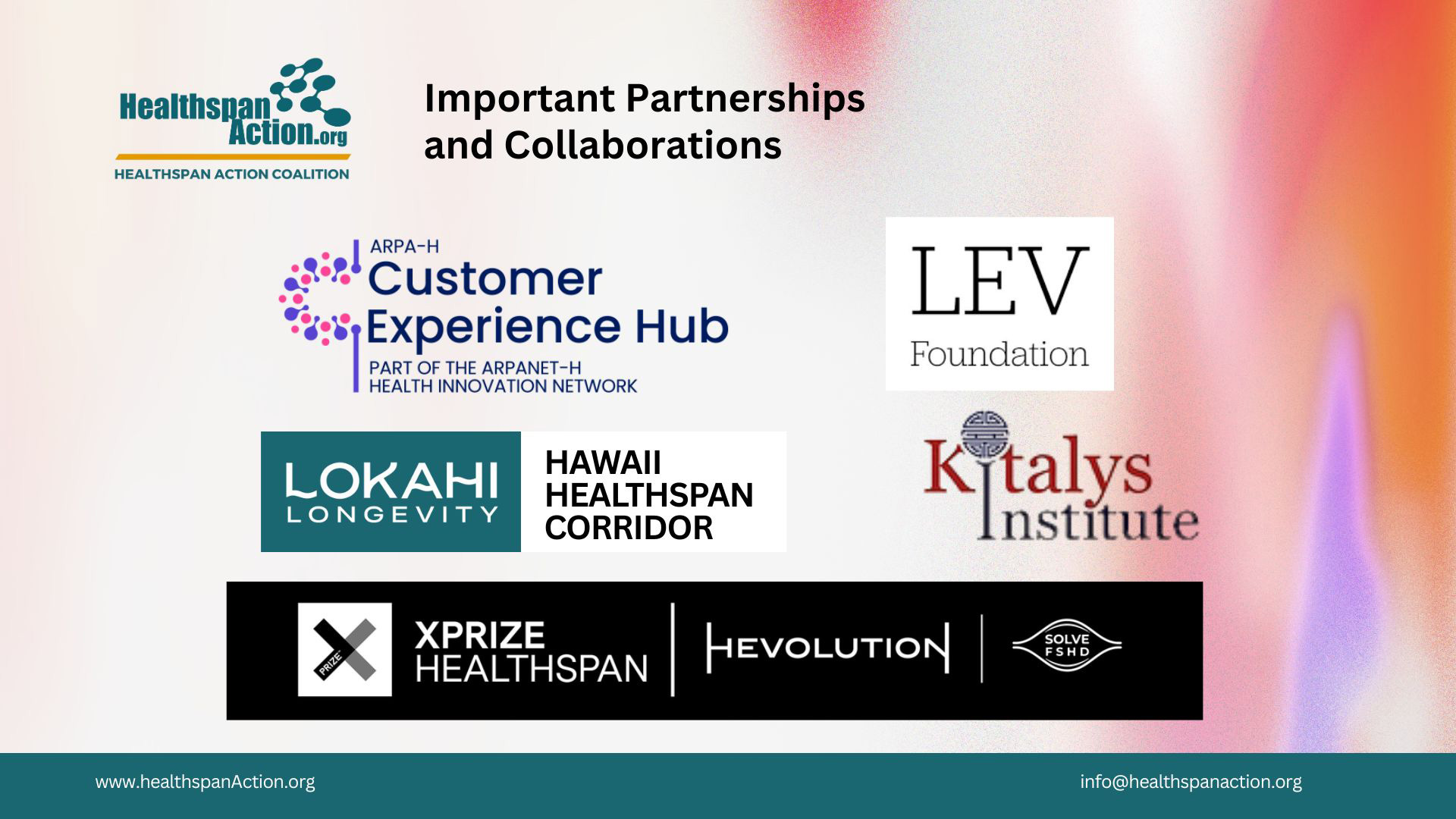 HSAC important Partnerships and COllaborations